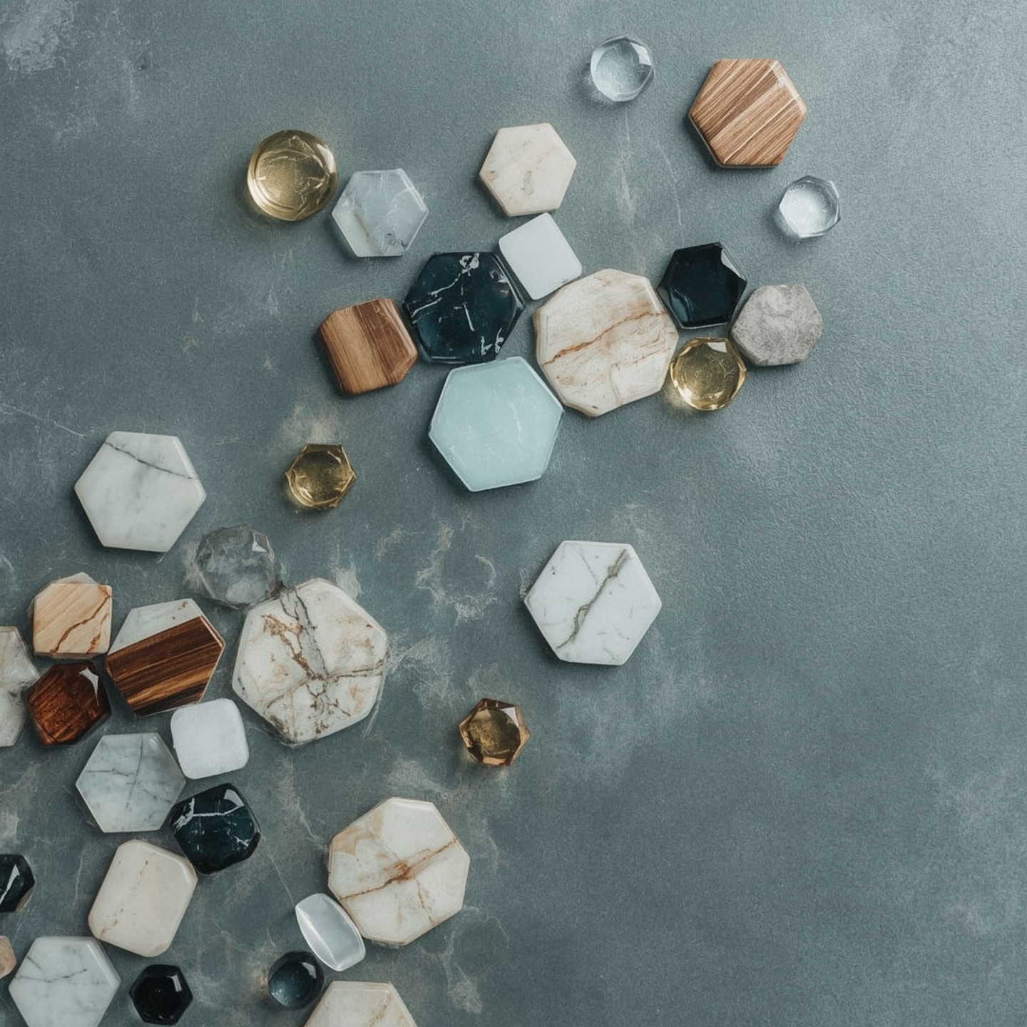 Diagram of microservices and API gateway