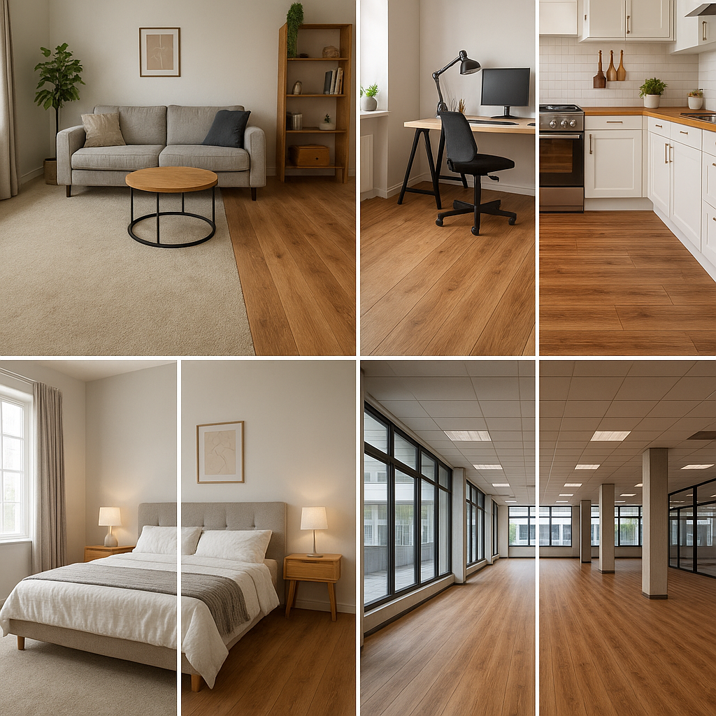 Aperçu de la texture personnalisée de la chambre à coucher